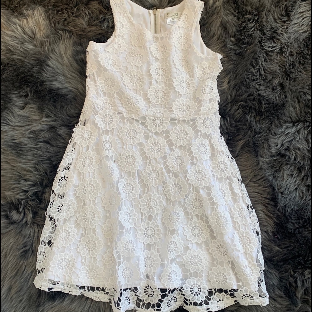 White dress